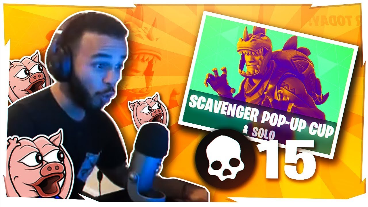 I LOVE THIS MODE! DESTROYING THE SCAVENGER POP-UP CUP (Fortnite BR Full Game)