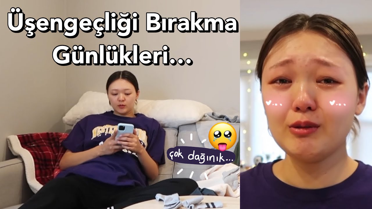 üşengeçliği bırakma günlükleri😅hormonlarla güreş😭paket açma📦
