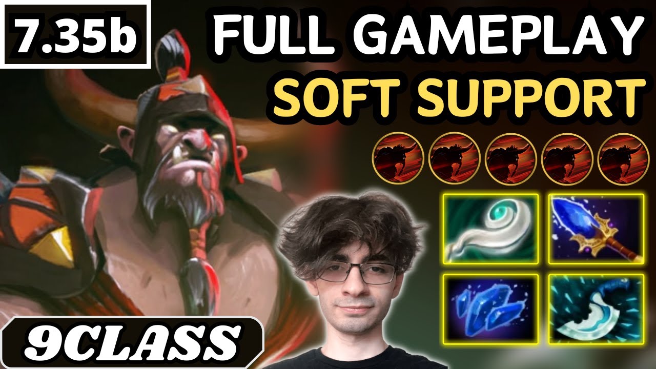 11400 AVG MMR - 9Class CENTAUR WARRUNNER Soft Support Gameplay - Dota 2 Full Match Gameplay