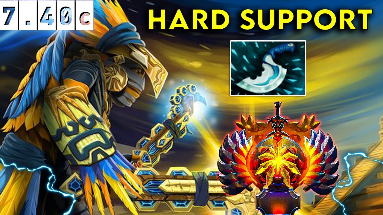 Shadow Shaman 🔥 Immortal Hard Support - Dota 2 Patch 7.40c Pro Pub Full Gameplay