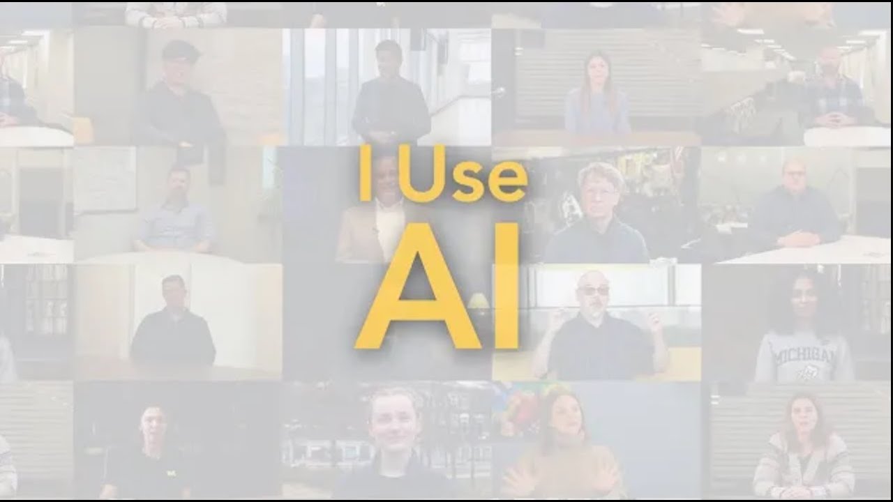 I Use AI: How the University of Michigan is Using Artificial Intelligence