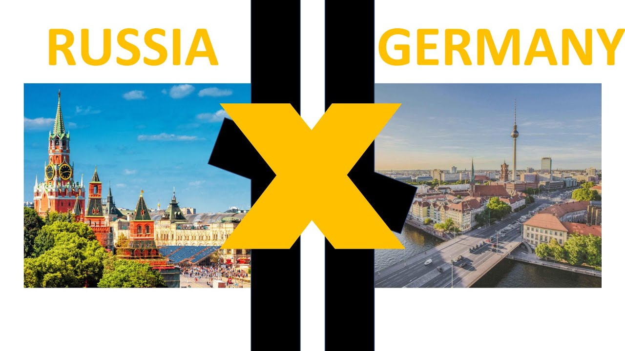 Russia vs Germany | Germany vs Russia | Russia | Germany | Comparison | Xversus Country