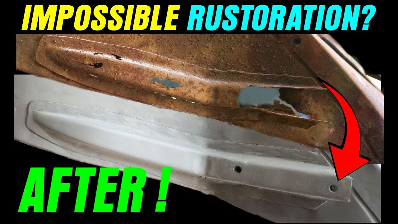 Rusted Beyond Hope? Watch This 1956 Barn Find VW Beetle Bracket Come Back to Life!