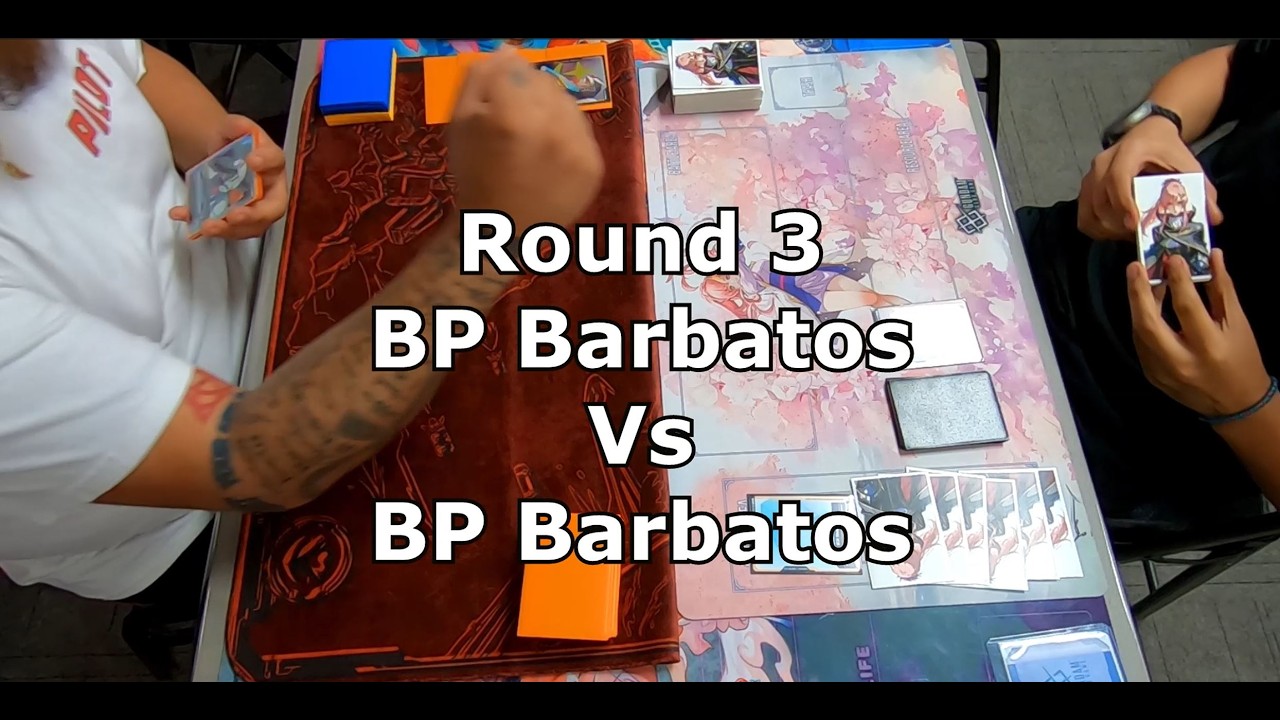 BP Barbatos Mirror Table 1 Gameplay.  (Gundam Locals Round 3)