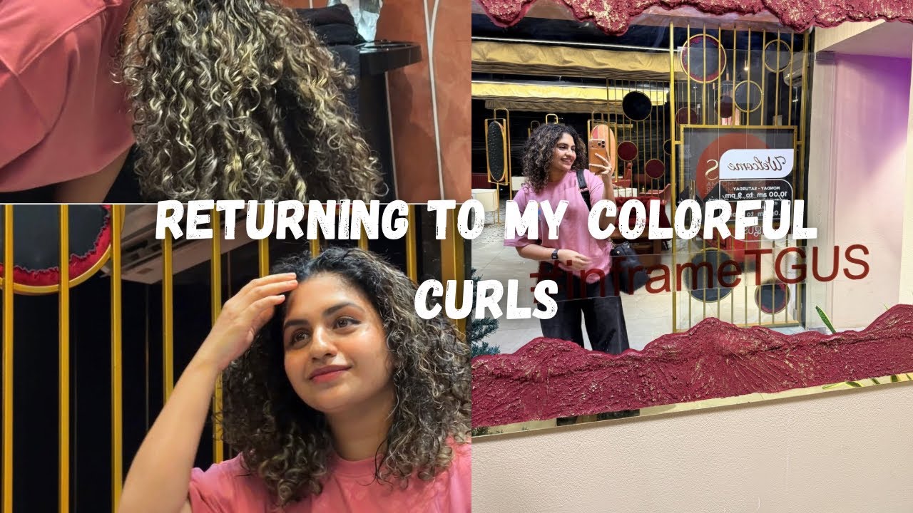 Back to my golden curls😍👩‍🦰 | A day in Kozhikode | Noorin Shereef