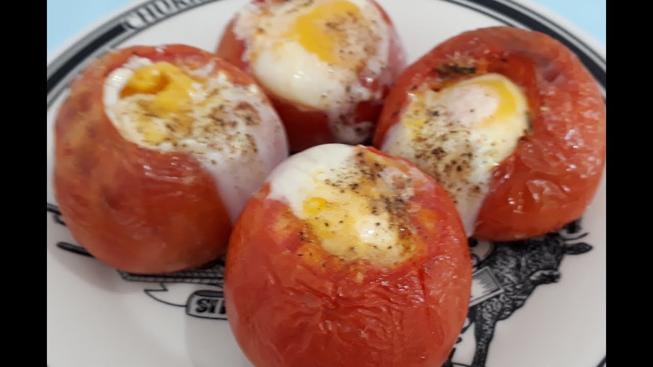 Tomate Recheado com Ovo