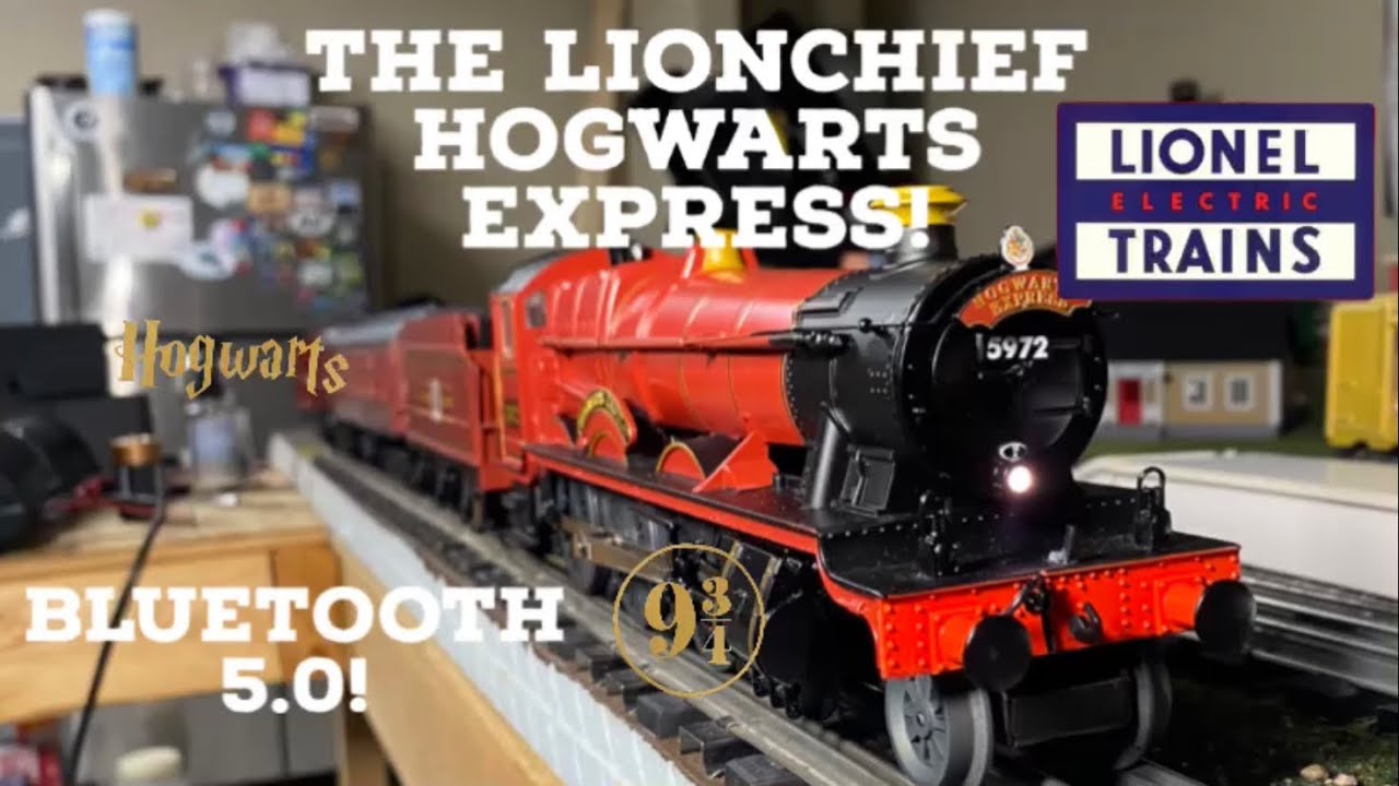 Lionel Trains Lionchief Hogwarts express with Bluetooth 5.0!