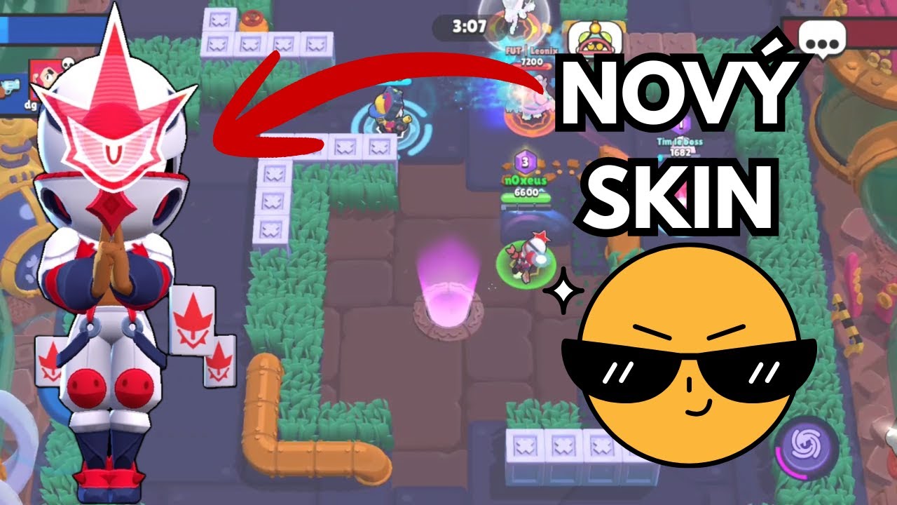 NOVÝ SKIN 😍😎 ! -  Brawl Stars