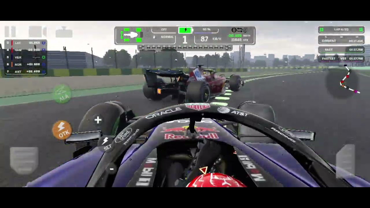  Australian Grand Prix,Max vs Ham ,Max vs Piastri & a crush with Leclerc.#alamobilegp #f1#simracing 