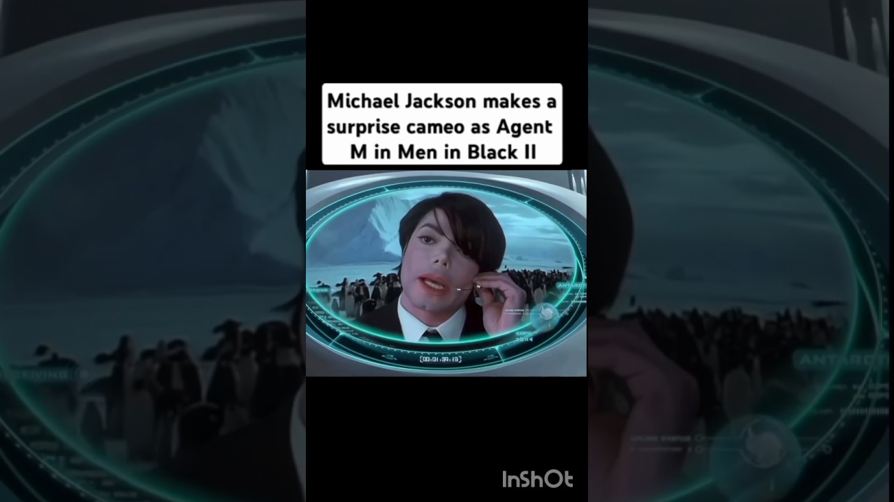 Michael Jackson makes a surprise cameo as Agent Min Men in Black II #michealjackson