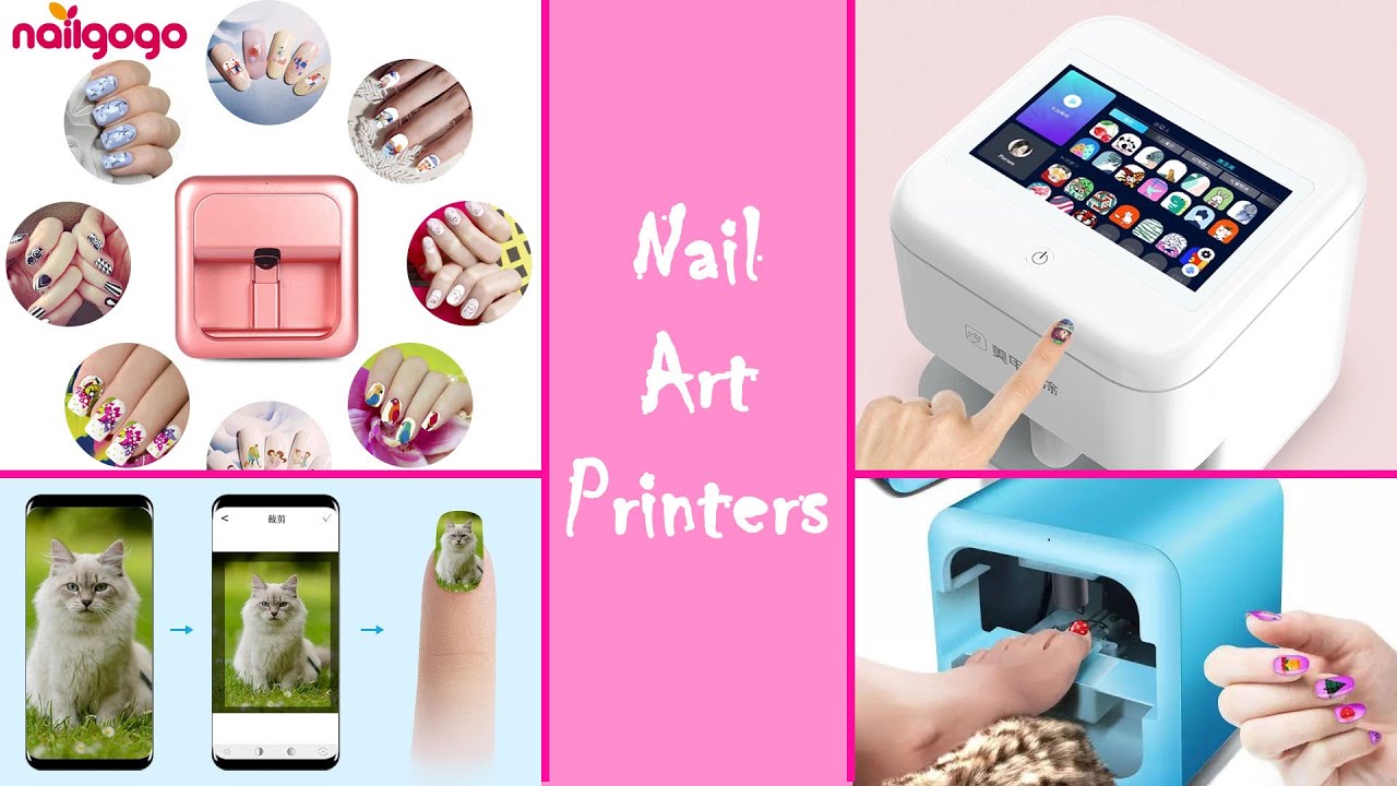 nail art printer machine, finger nail printer, digital nail art printer, finger nail art printing