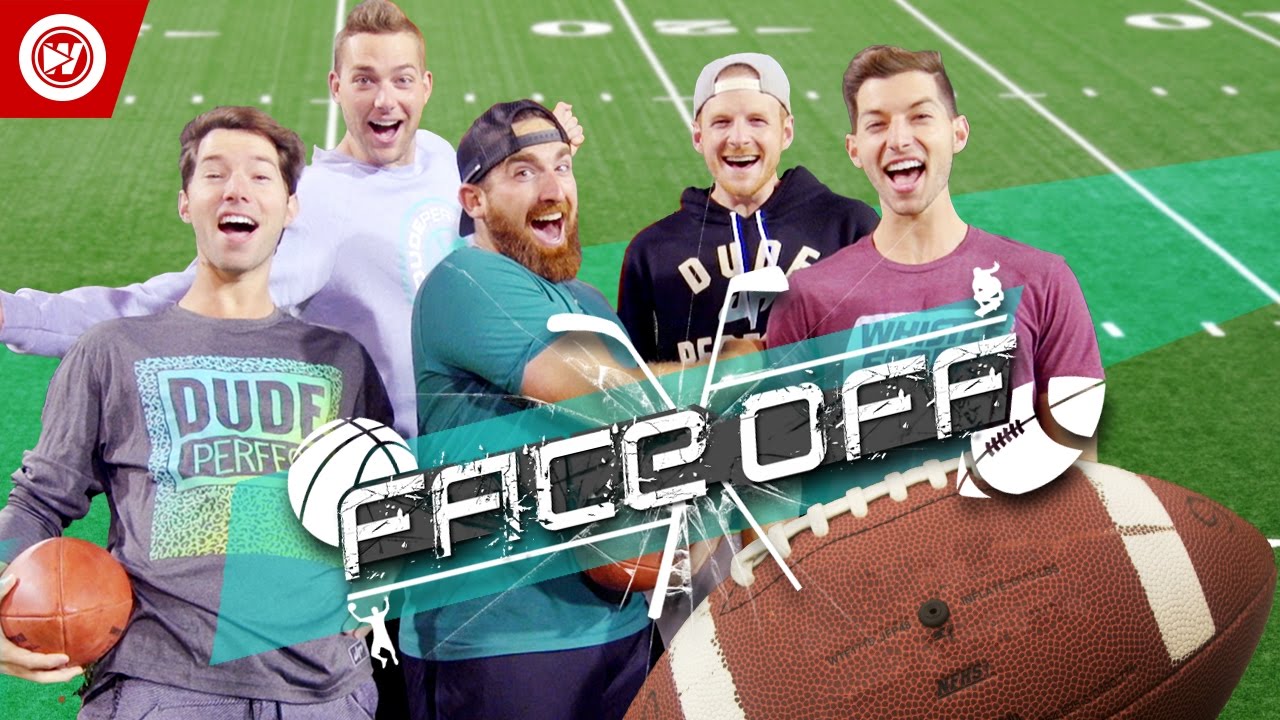 DUDE PERFECT Football Skills Edition | FACEOFF
