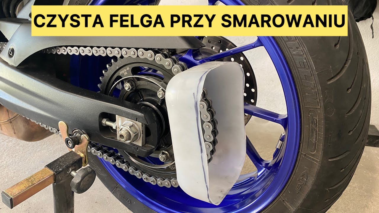 Łatwe i czyste smarowanie napędu - Yamaha Tracer 7