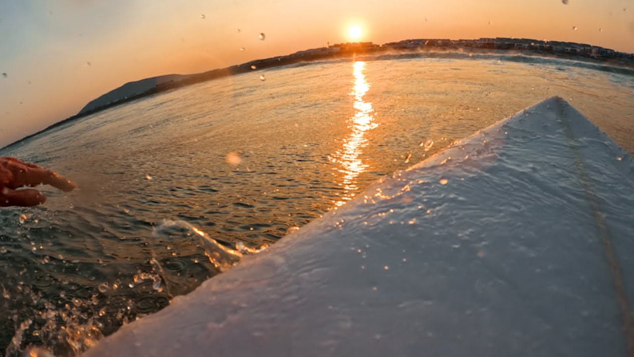 Surfing Dreamy Sunrise before Work | Raw POV | Karmers, Cape Town