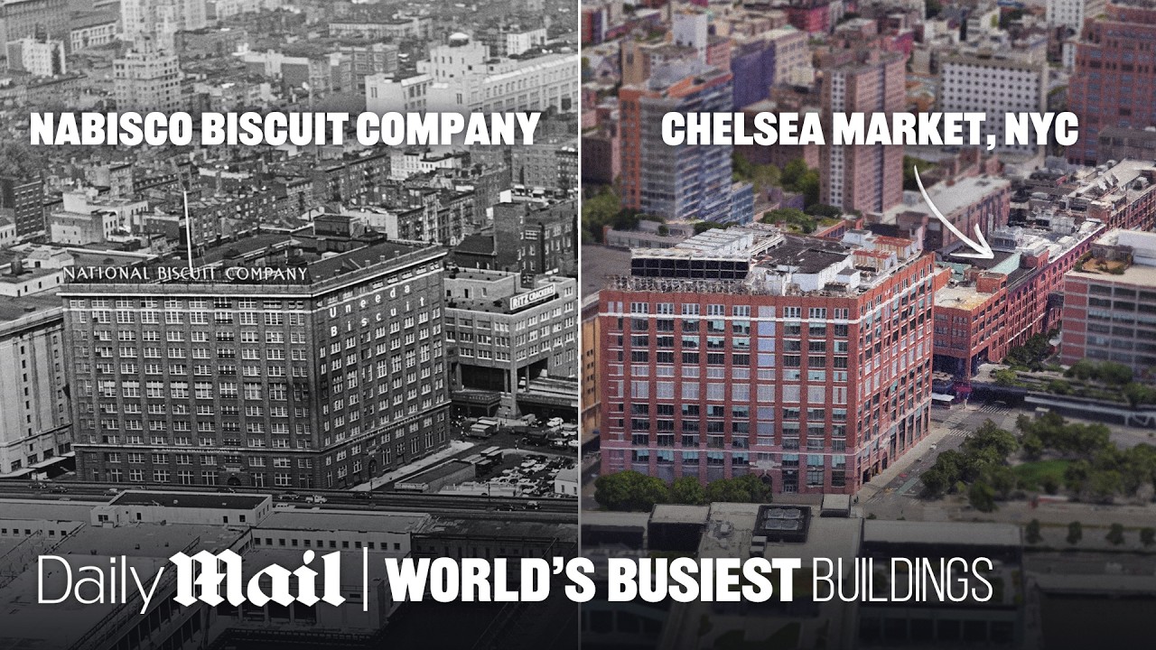 How NYC's Largest Food Hall Operates with 6 Million Visitors a Year | World's Busiest | Daily Mail