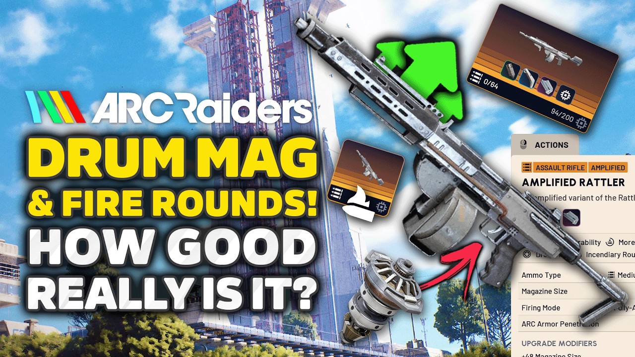 ARC Raiders: усиленный Rattler &mdash; гайд по оружию и демонстрация урона