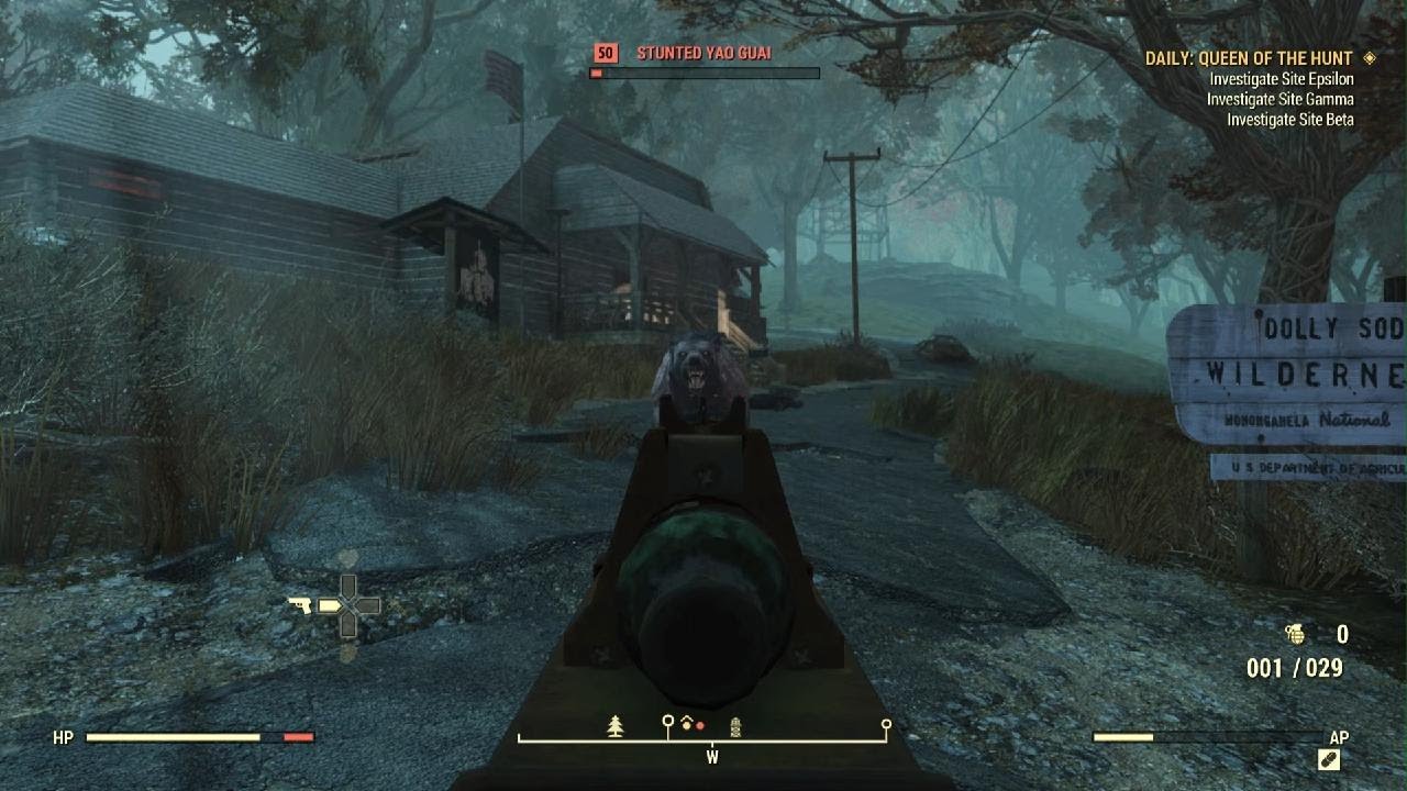 Pioneer Scouts Hunting Badge: Use Syringer on Yao Guai | Fallout 76