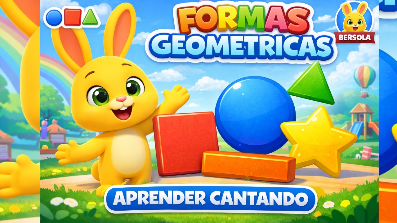 Formas Geométricas para Crianças 🔵🟥🔺 | Aprender Cantando