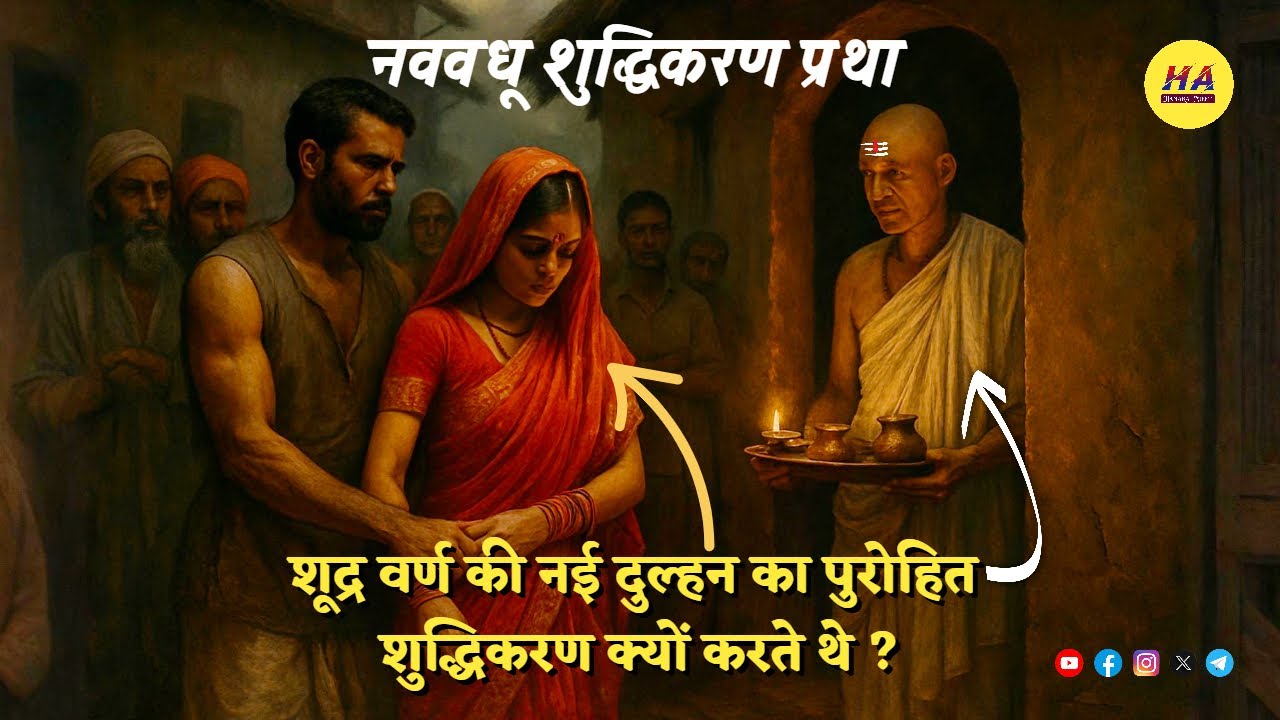 शूद्र वर्ण की दुल्हन का पुरोहित शारीरिक शुद्धिकरण क्यों करता था ? | Navvadhu Shuddhikaran Pratha |