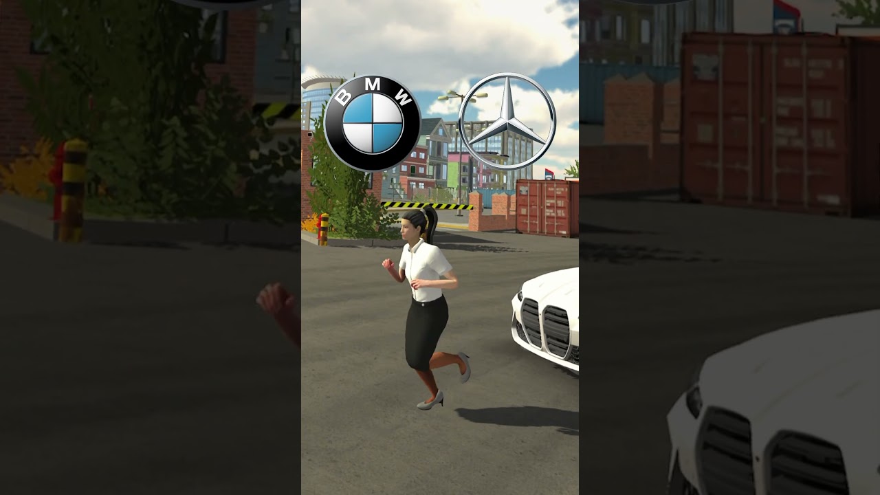 BMW or MERCEDES! WHAT IS BETTER?☠️ #nobatidao #carparkingmultiplayer #carparking