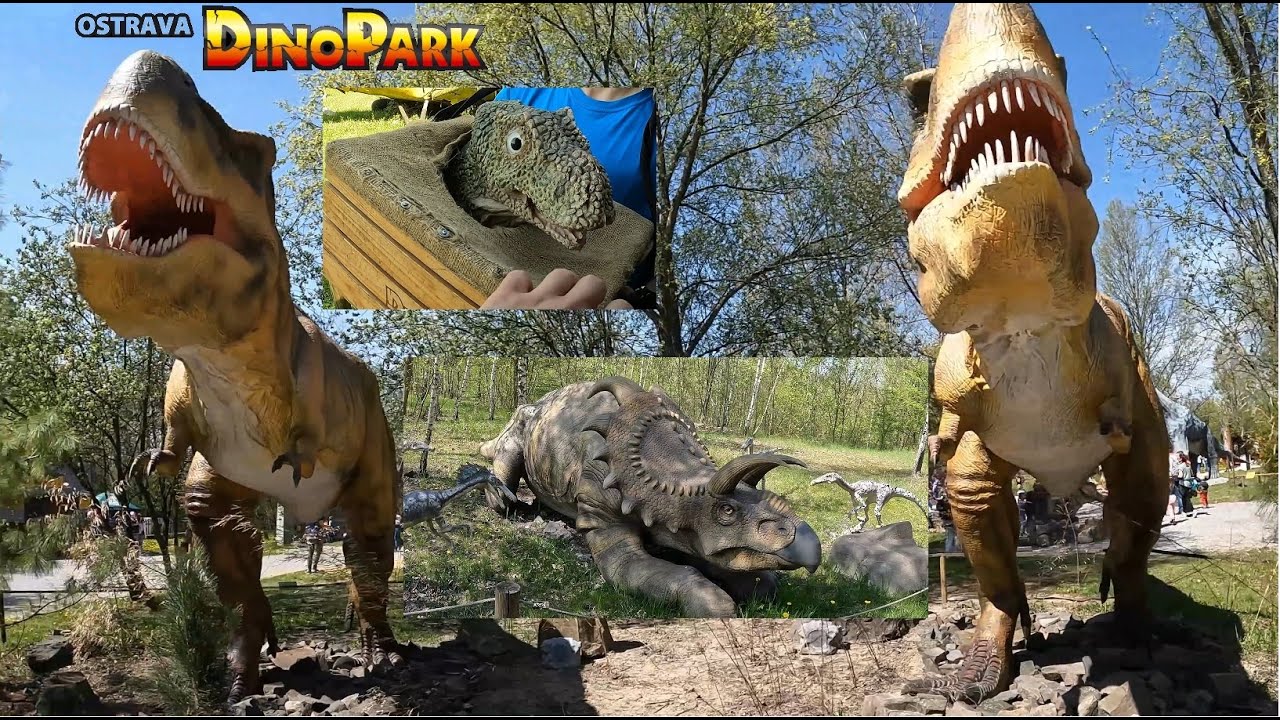 Majówka w DinoPark Ostrava - dinozaury jak w Jurassic Park ! Fun For Kids