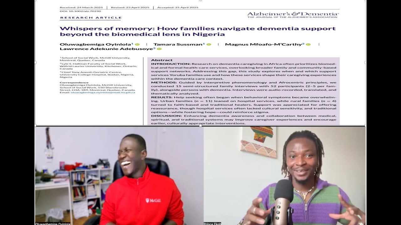 Research Stories with Dr. Oyinlola_Religion, Culture, and Caregiving for Older Adults with Dementia