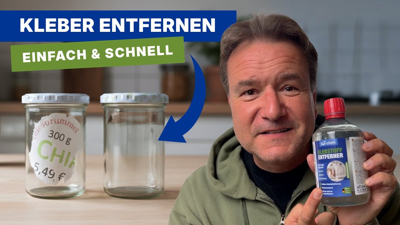 🚀Bester Klebstoffentferner mit ultrastarken Orangenterpenen. Klebereste kinderleicht entfernen.
