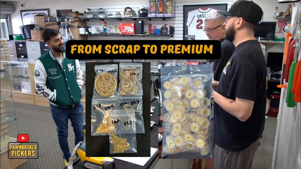 Gold Trade from Scrap to Premium..