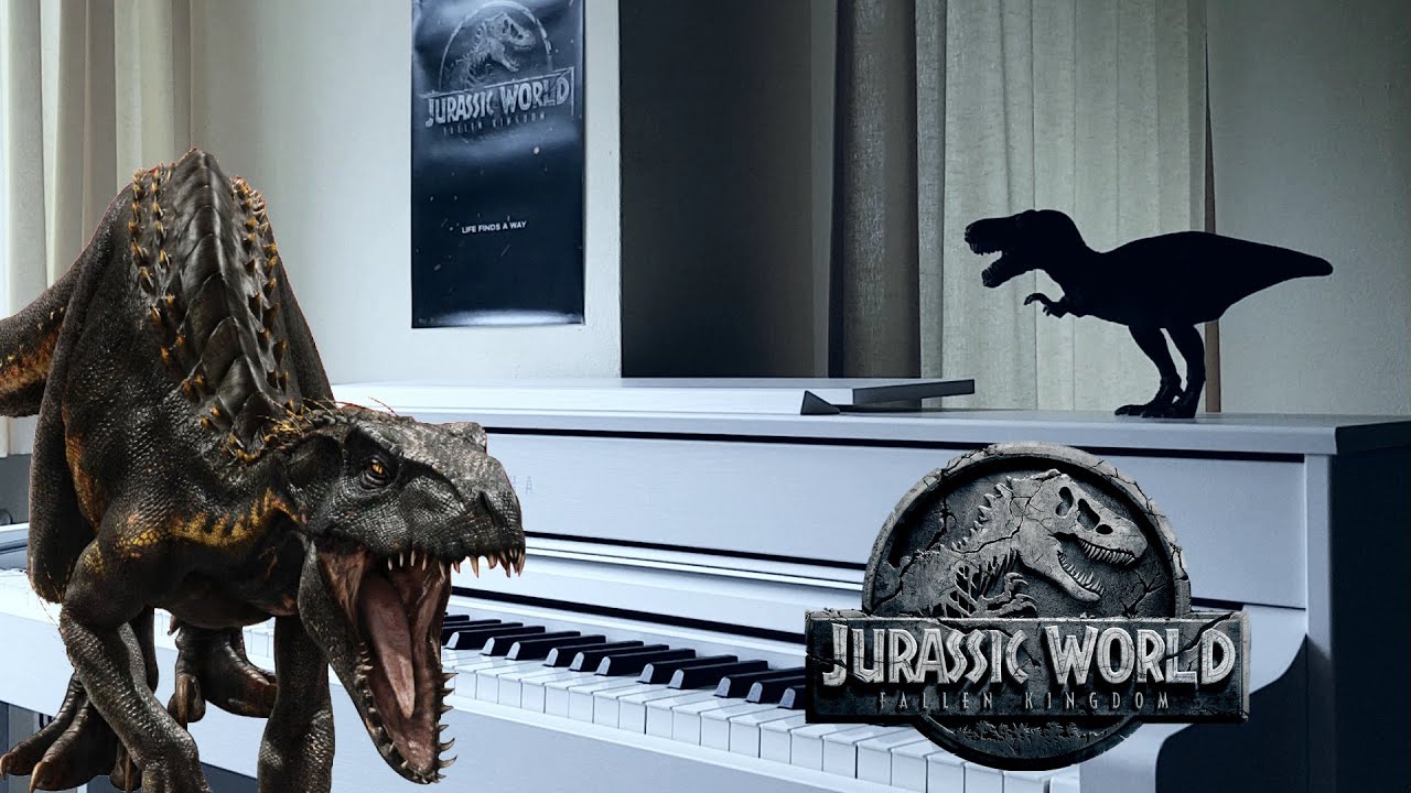 Jurassic World: Fallen Kingdom Soundtrack - Main Theme + Indoraptor Theme Suite (Piano Music Cover)
