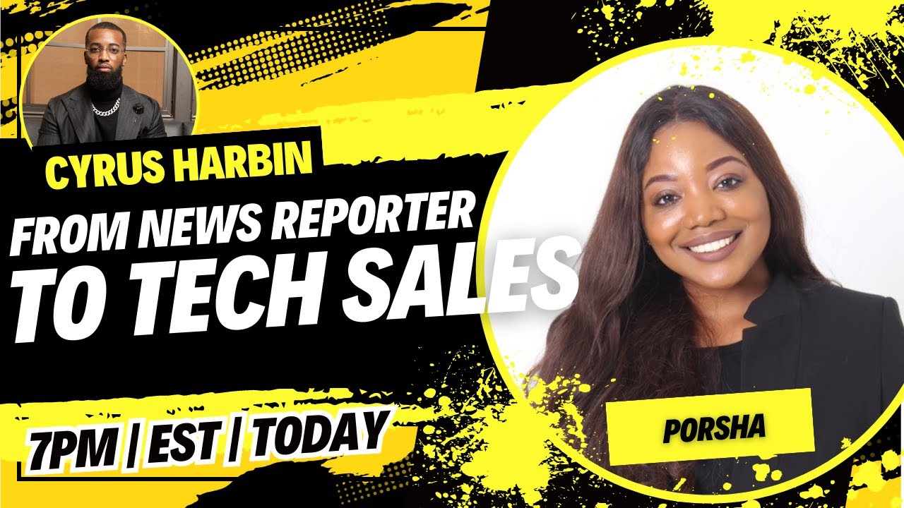 From News Reporter To Tech Sales!