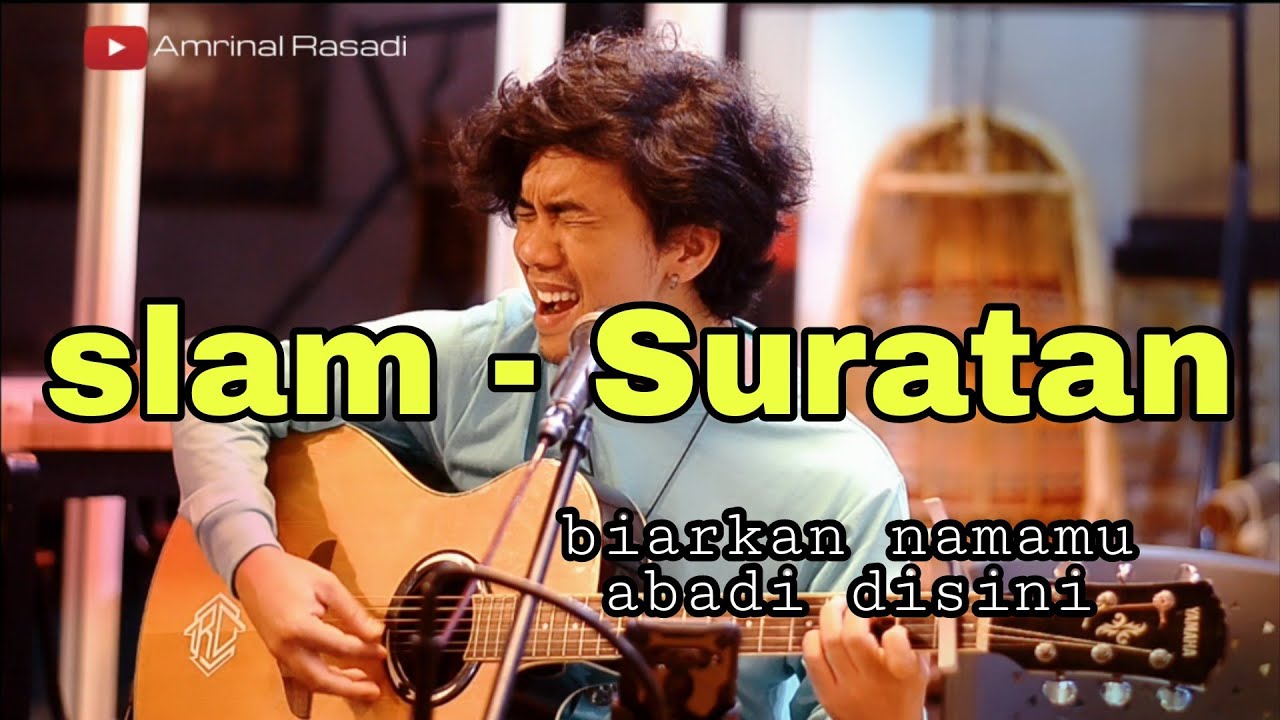 slam - suratan | cover amrinal rasadi