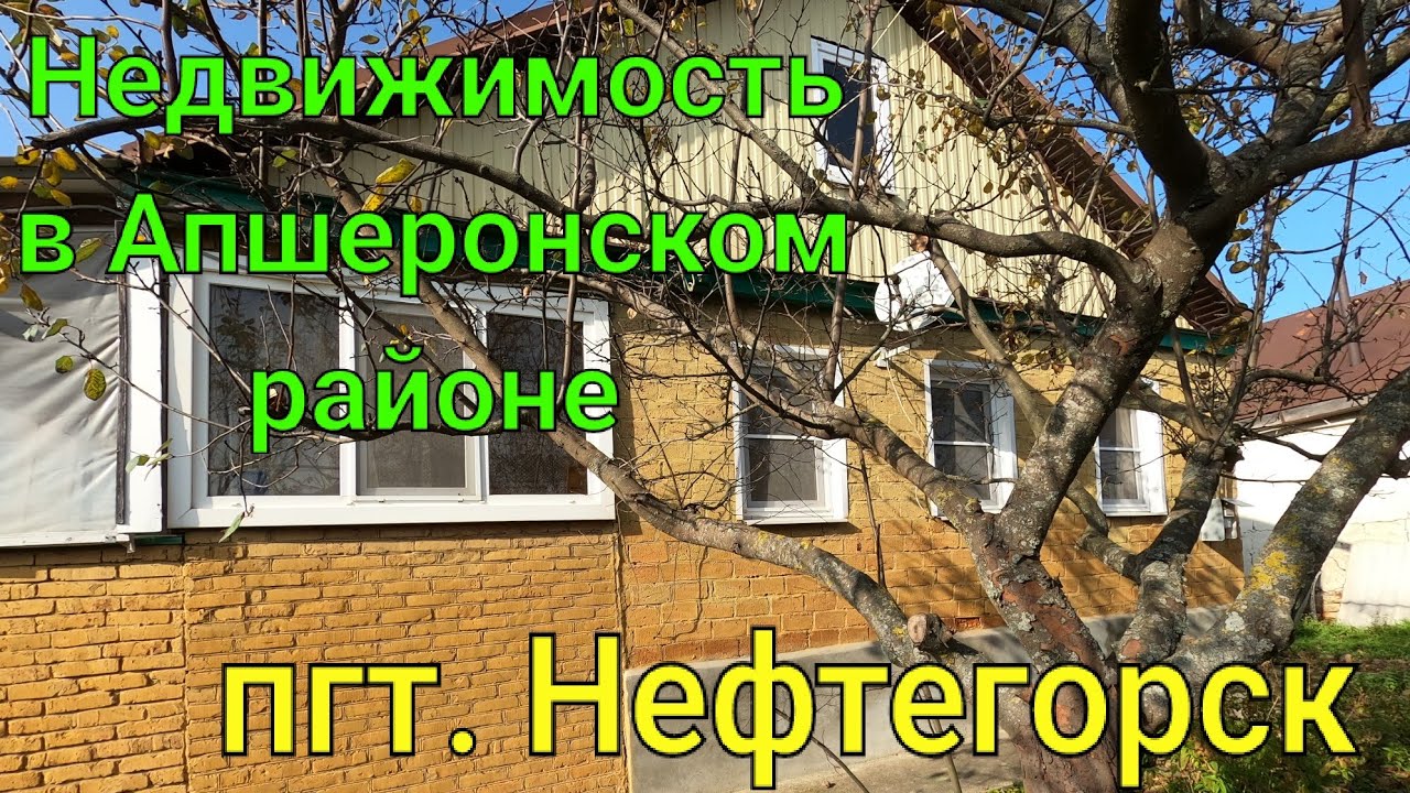 Недвижимость в Апшеронском районе/ пгт. Нефтегорск/ Чудесный сад и вид на горы🫒