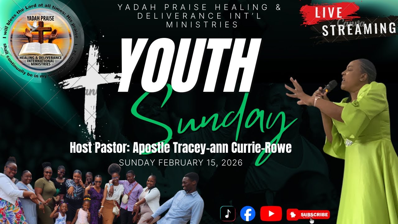 YADAH PRAISE HEALING & DELIVERANCE INT MIN  is live!