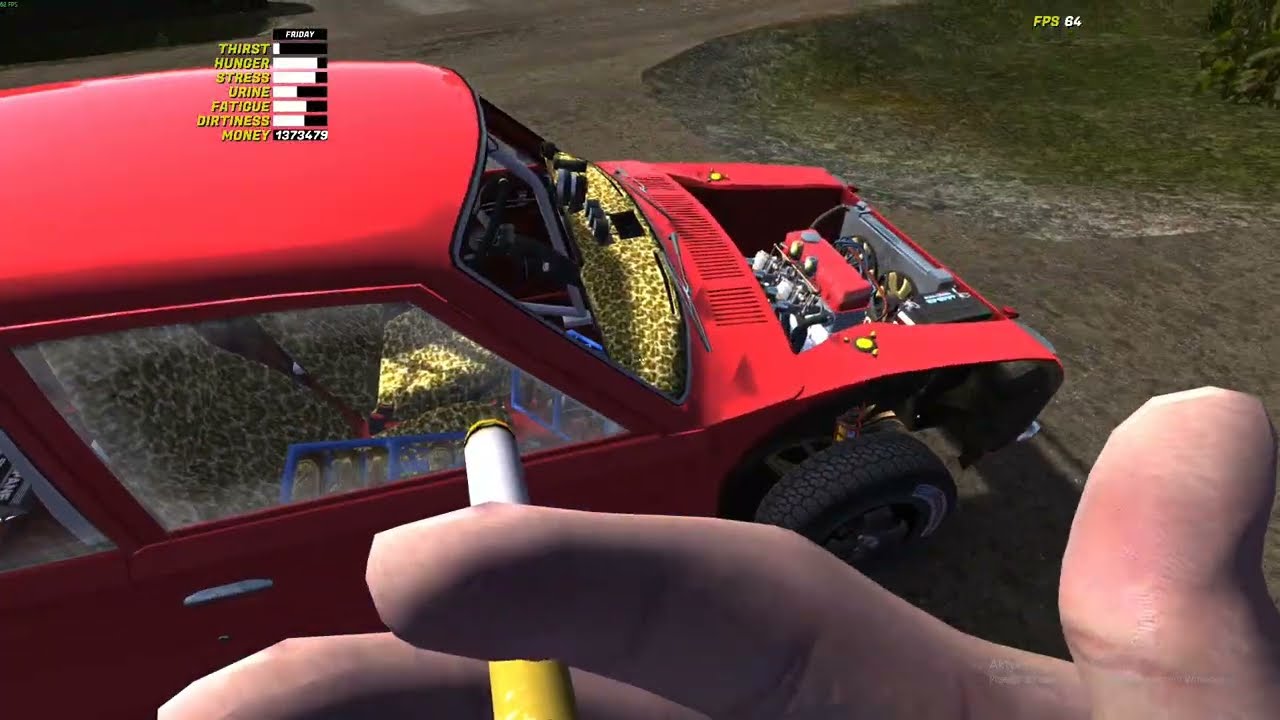 My Summer Car i szukanie części satsumy na złomowisku