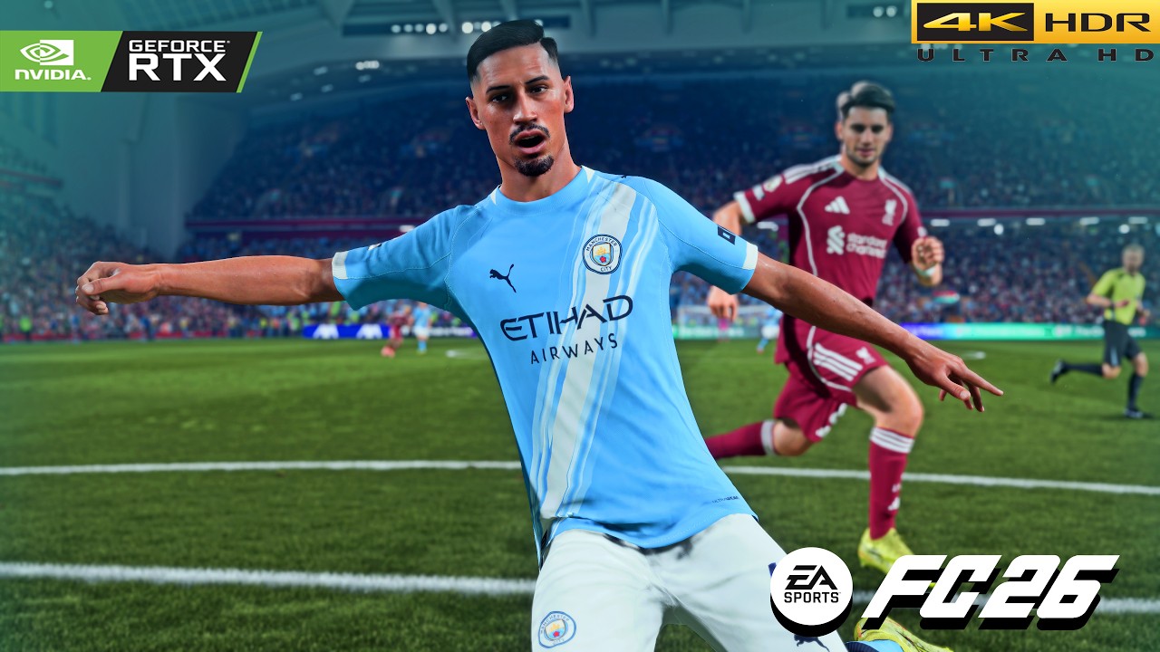 FC 26 - Liverpool vs Manchester City ft. Haaland, Reijnders, Semenyo. Premier League Match PC™ 4K