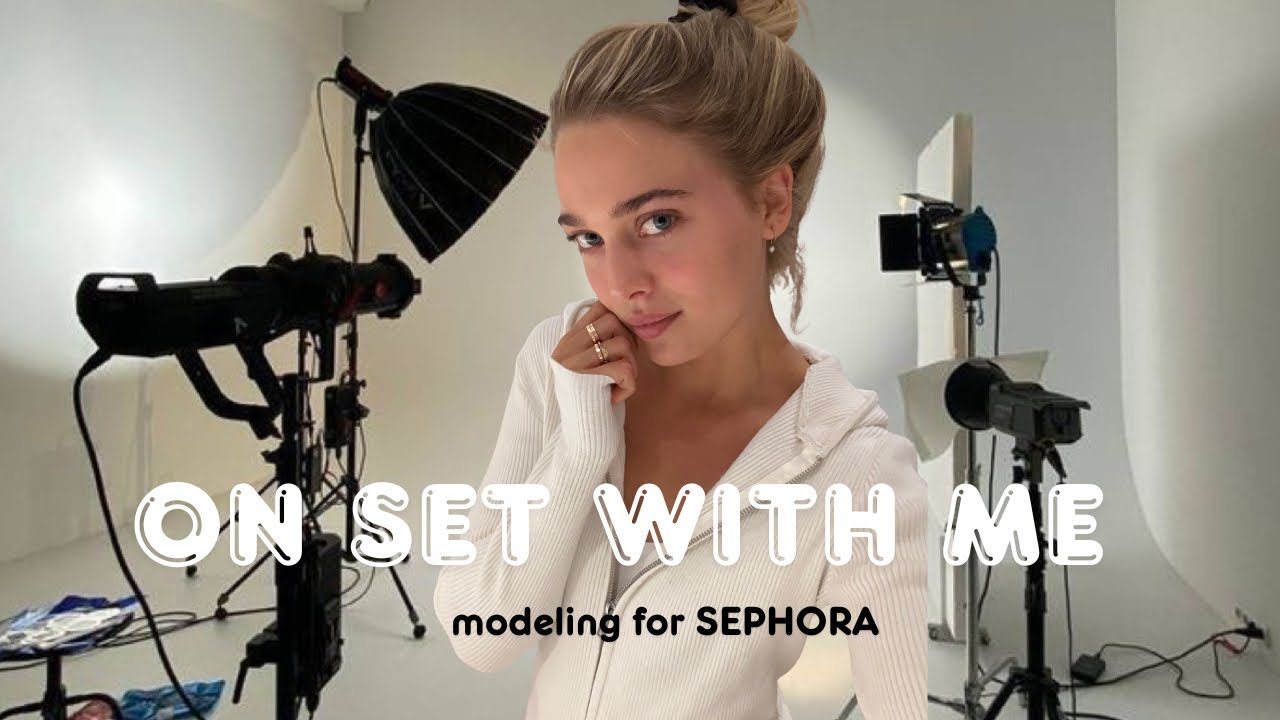 Работа моделью для коллекции Sephora — проведите несколько дней со мной — жизнь модели // Софи Керн