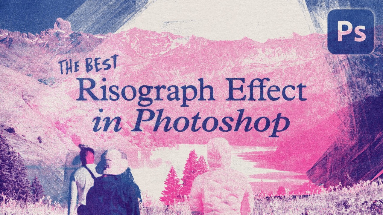 The BEST Risograph Effect in Photoshop (Super Riso 2 Tutorial)