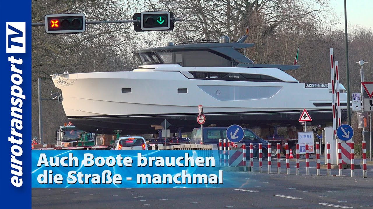 Как яхты и катера попадают на выставку Düsseldorf 2024