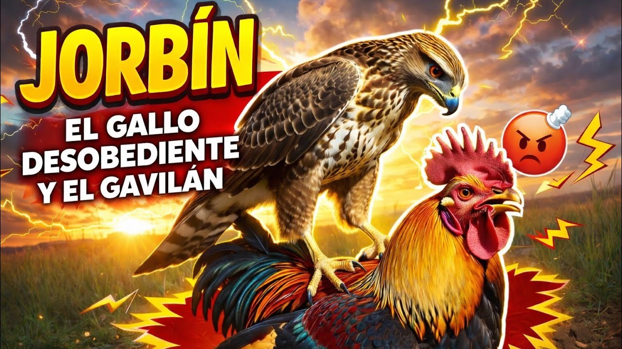 JORBÍN El gallo DESOBEDIENTE y el GAVILÁN 