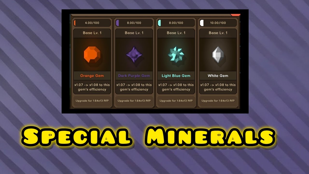 Farming Special Minerals| Revolution Idle Minerals/Tarot.