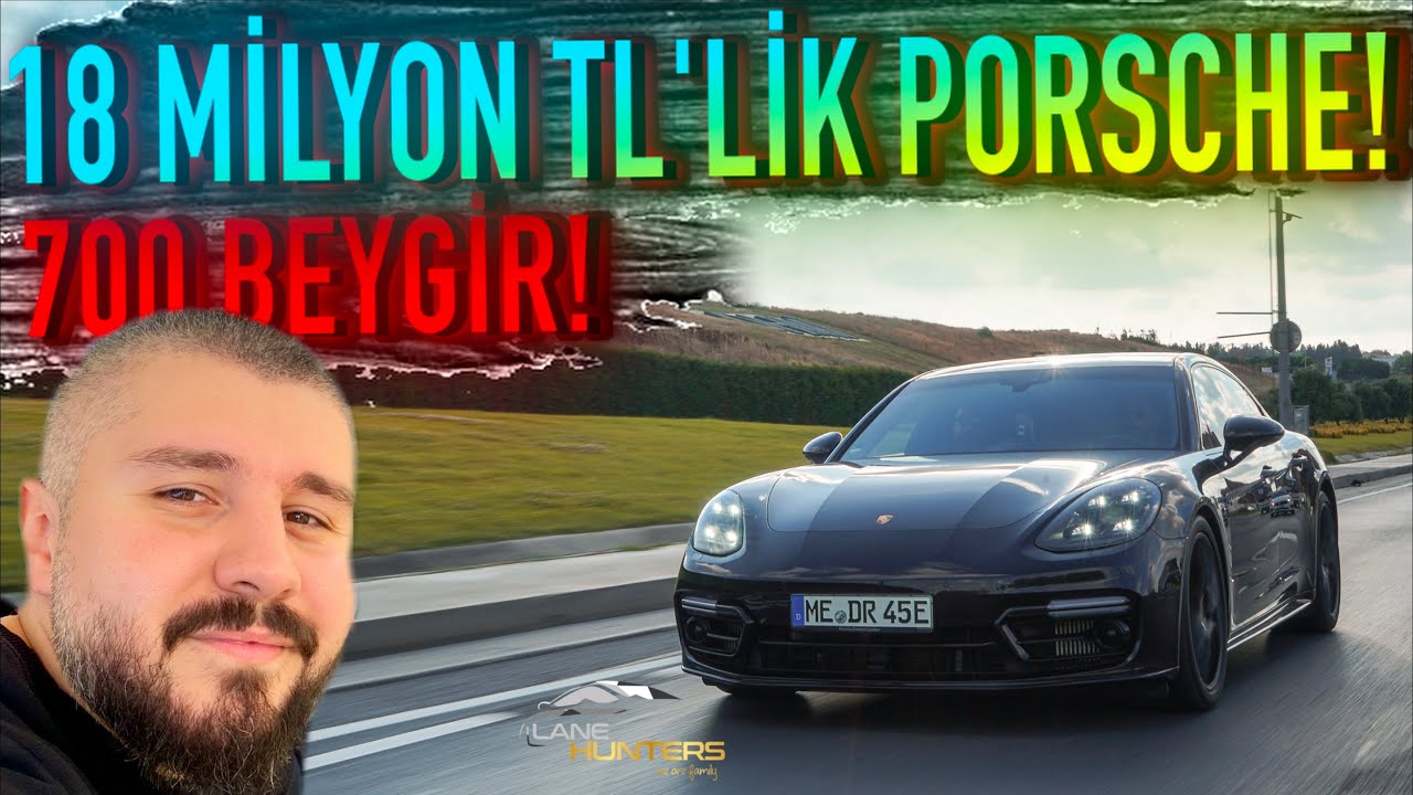 18.000.000 TL Değerinde Porsche Panamera Turbo S !!