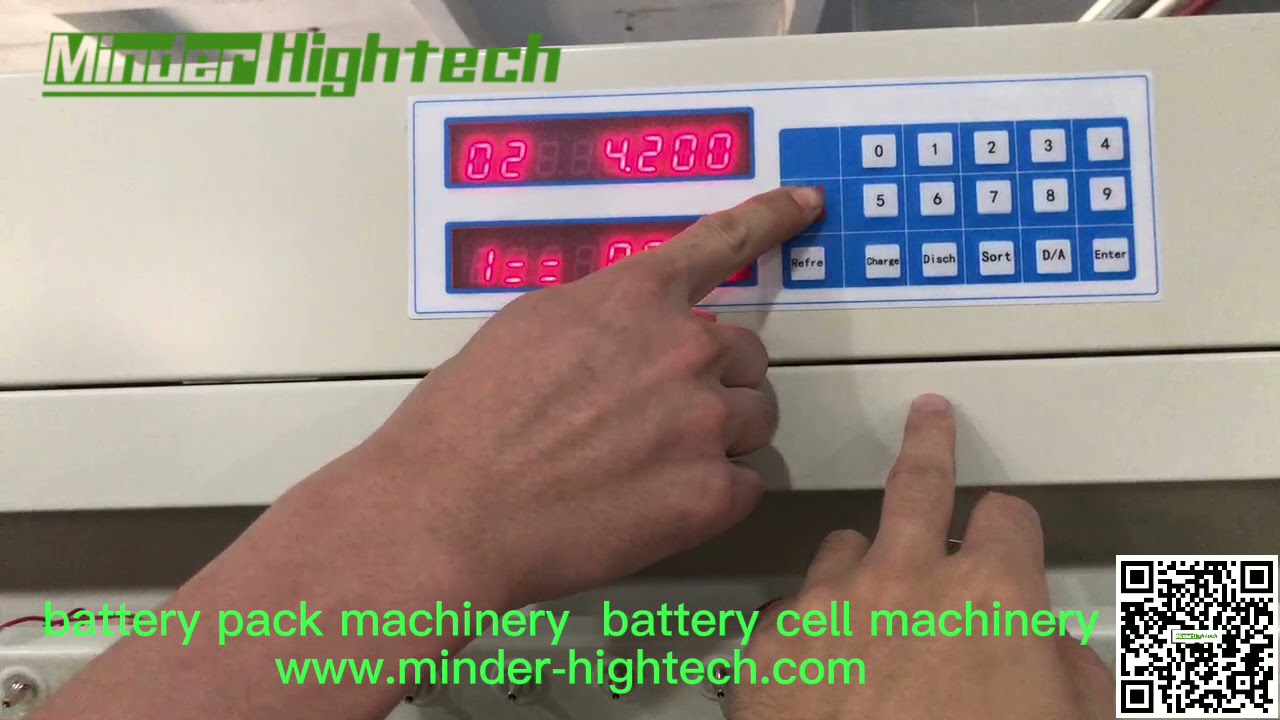 MDSC-S13-512-5V6A battery capacity tester operation manual 2 panel