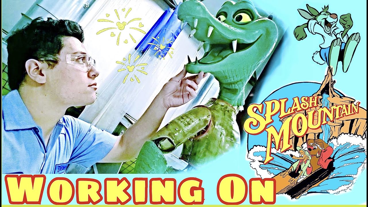 Working on Splash Mountain | Disneyland