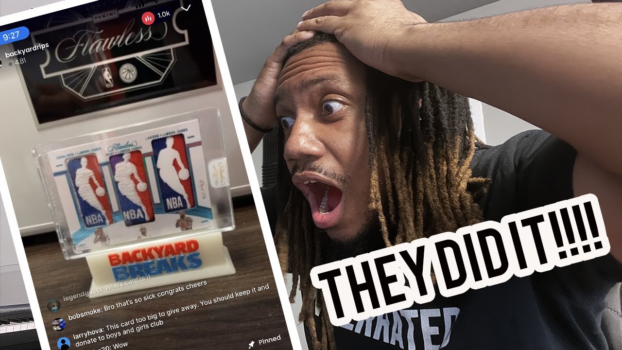 I WITNESSED THE $6 MILLION LEBRON TRIPLE LOGOMAN BEING PULLED