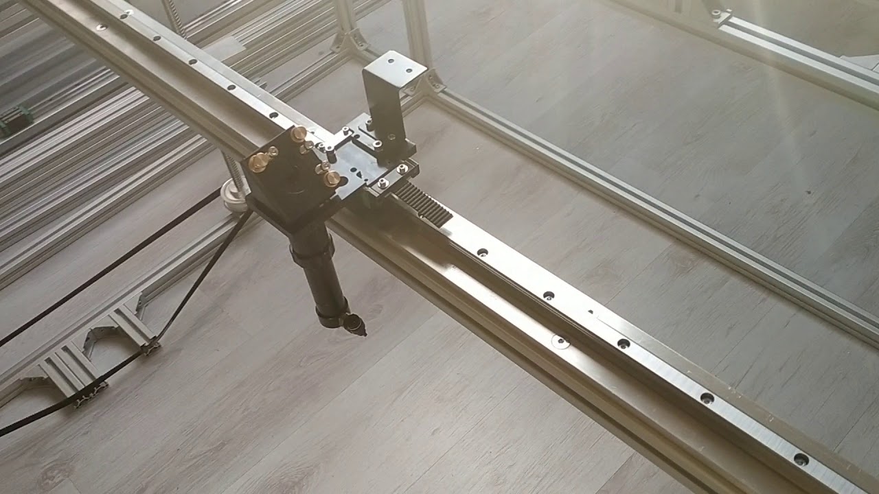 Co2 laser cutter/engraver build up 1