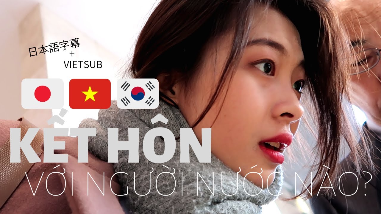 KẾT HÔN VS NGƯỜI NƯỚC NGOÀI? MẶC ÁO DÀI PHÁT BIỂU TẠI TIỆC NHẬT-HÀN?? | Giang Vũ 【日本語字幕 + Vietsub】