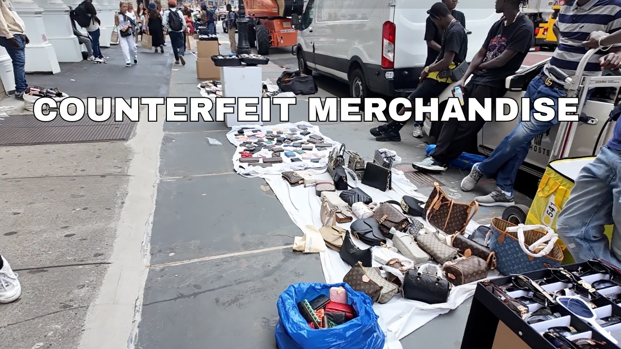 Largest Knockoff Luxury Designer Goods Area in NYC | Chinatown