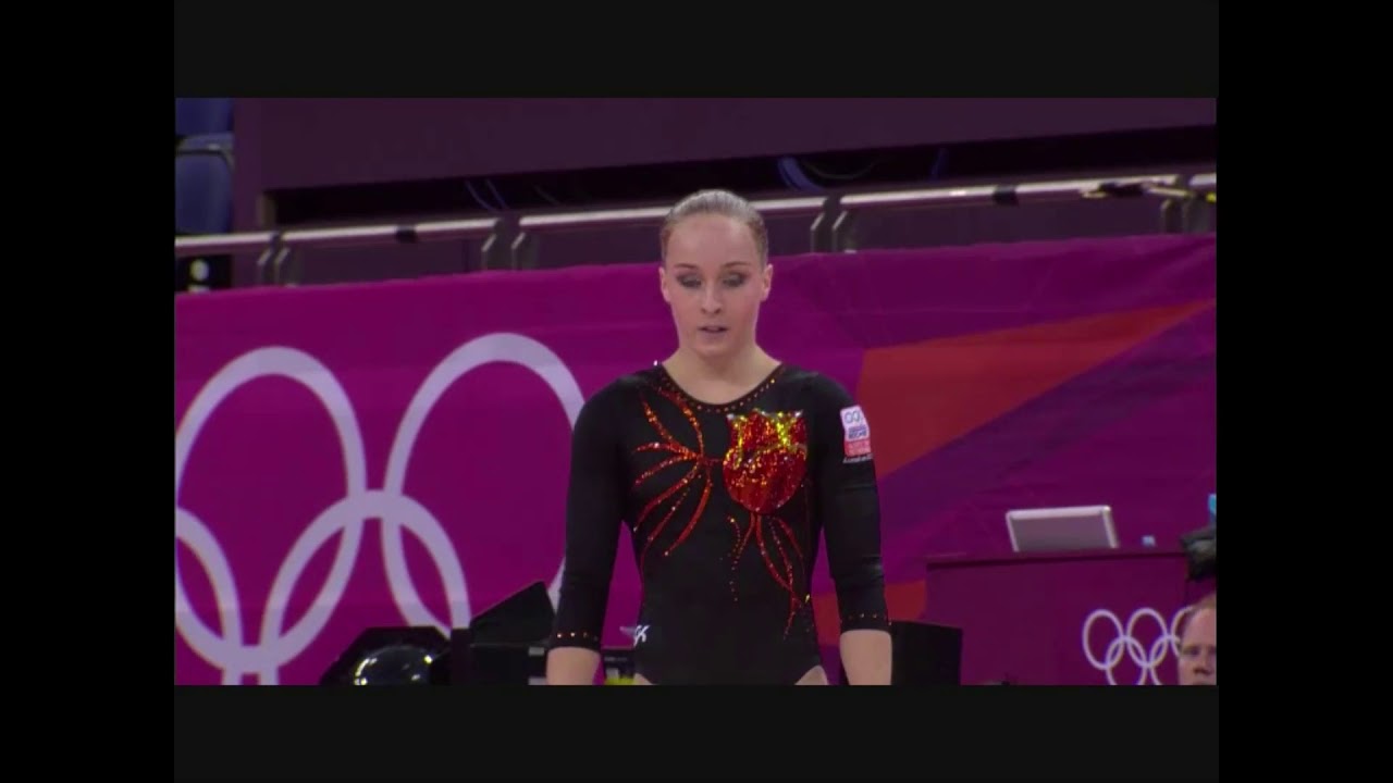 Celine VAN GERNER (NED) - QF FX London Olympics 2012
