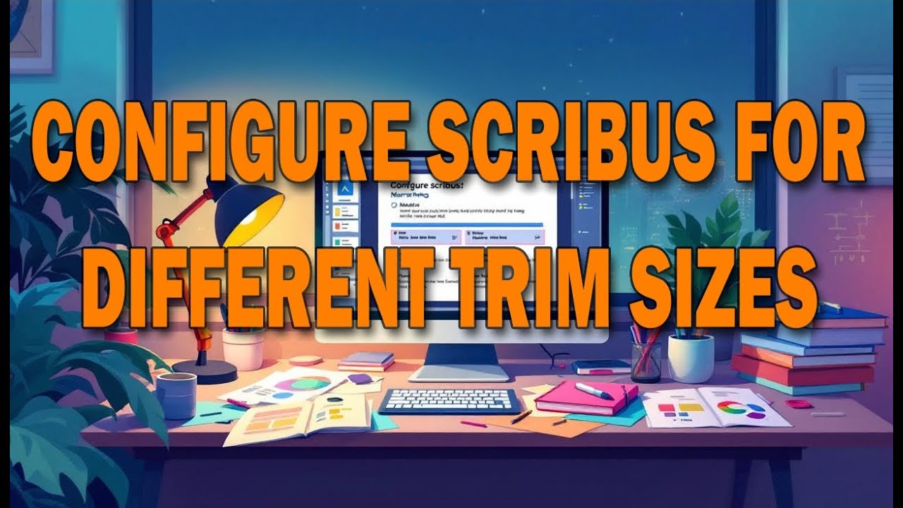 Configure Scribus for Different Trim Sizes