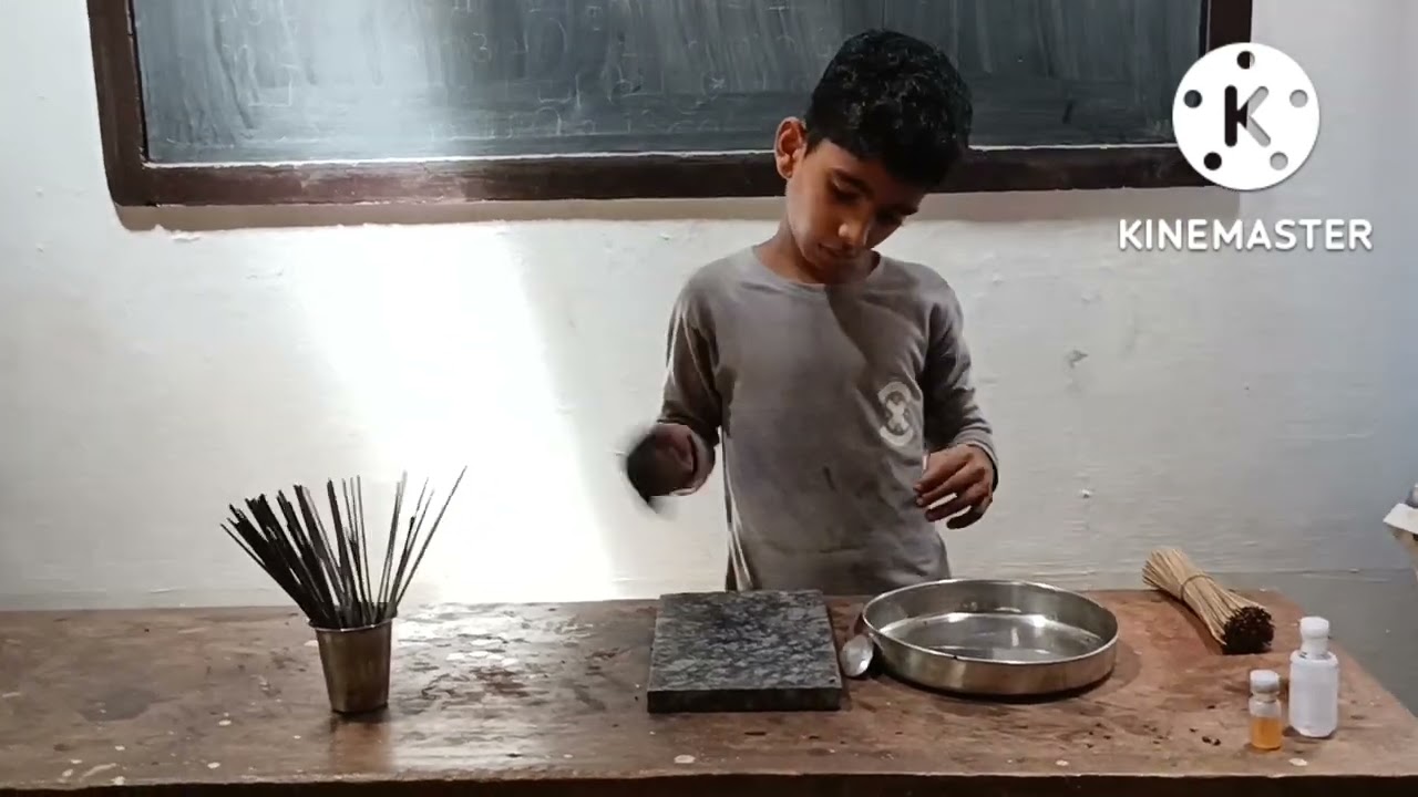 സബ്ജില്ലാ തലത്തിൽ A ഗ്രേഡ് നേടിയ ചന്ദനത്തിരി നിർമാണം